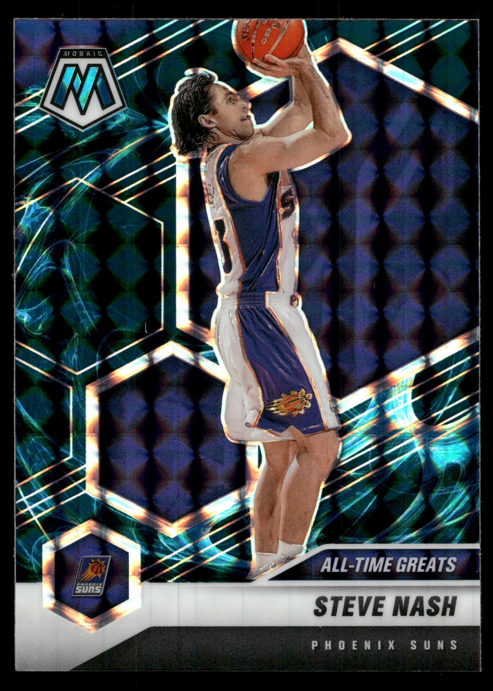 2020 Panini Mosaic Basketball Genesis Steve Nash #286 PSA 9