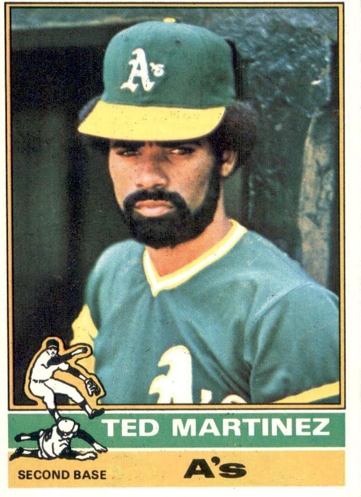 1976 Topps Baseball Ted Martinez #356