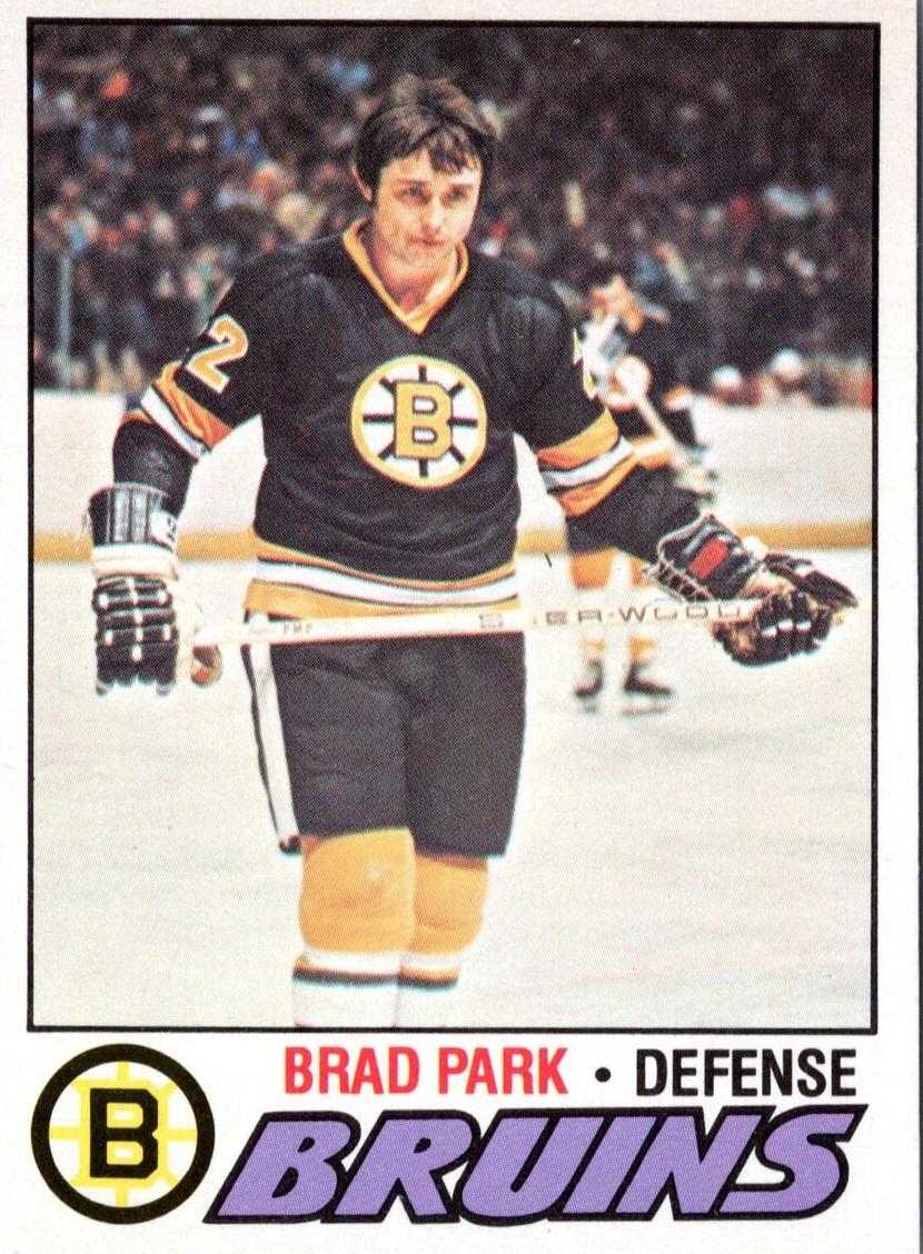 1977 O-Pee-Chee Hockey Brad Park #190