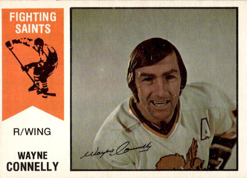 1974 O-Pee-Chee WHA Hockey Wayne Connelly #54 PSA 6