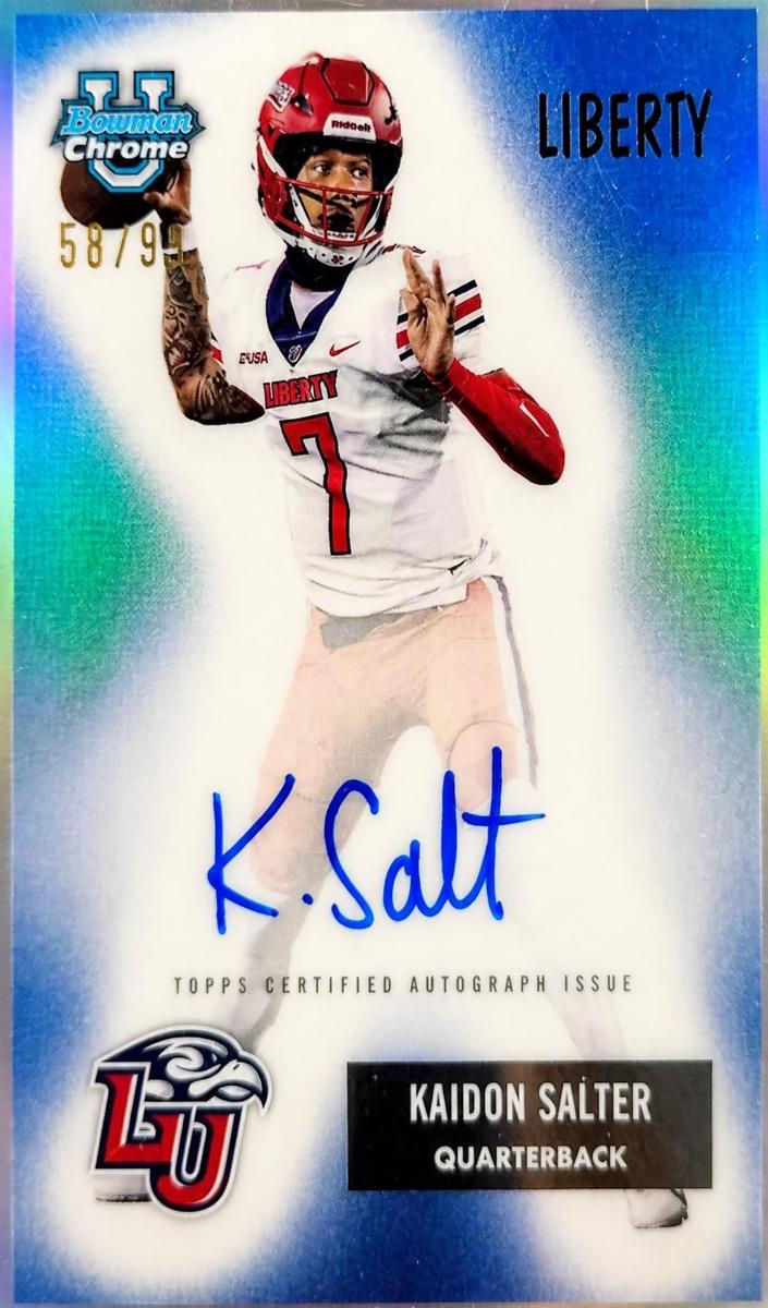 2024 Bowman Chrome University Football Kaidon Salter #55BV-KS