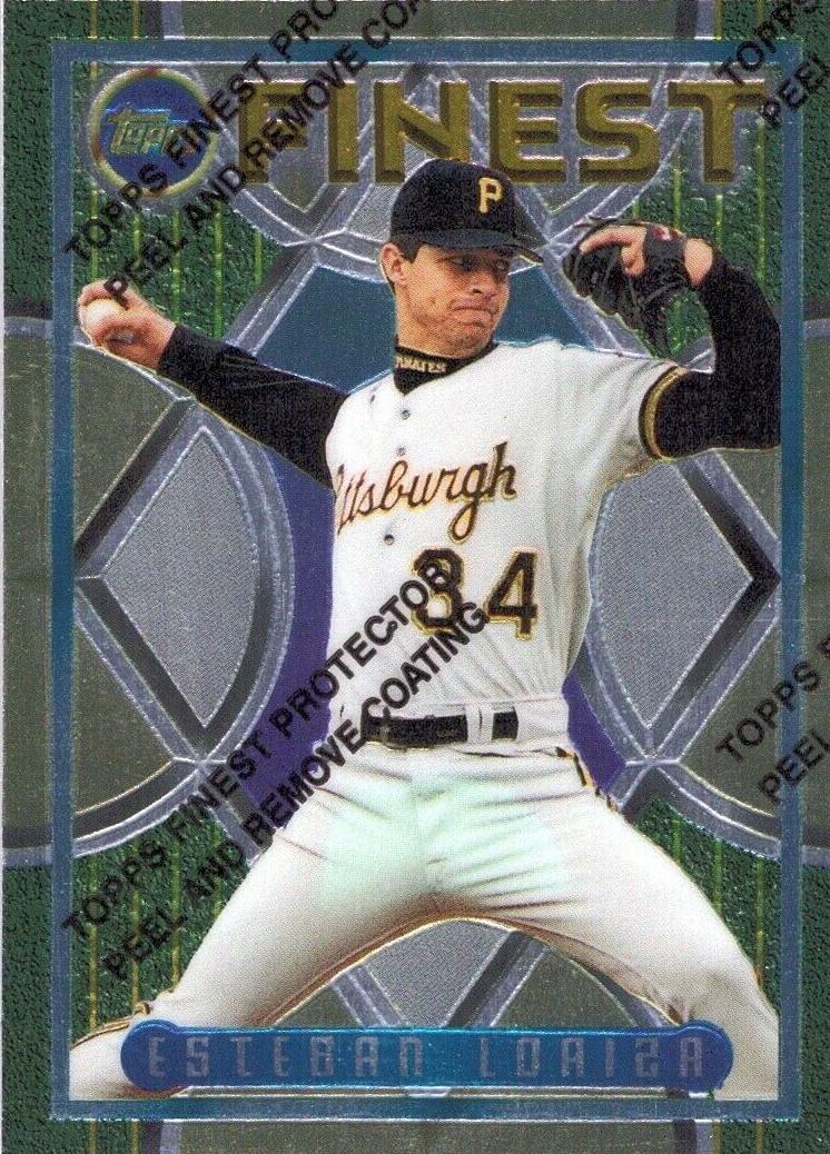 1995 Topps Finest Baseball Esteban Loaiza #253