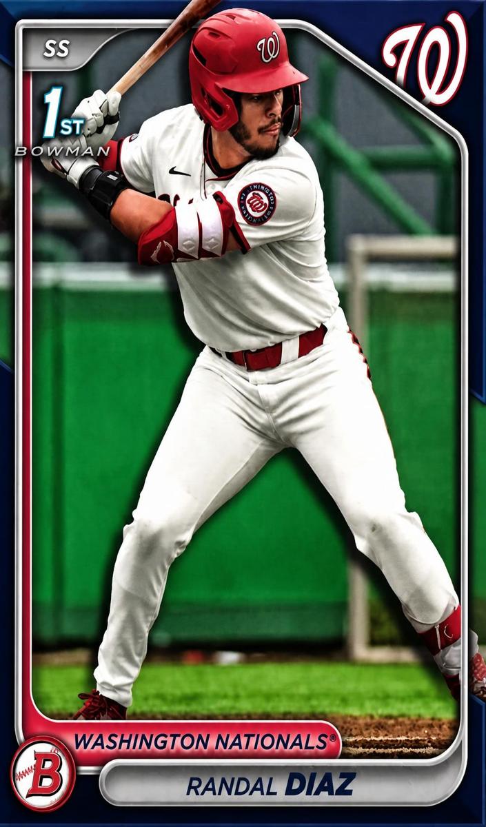 2024 Bowman Draft Baseball Randal Diaz #BD-199