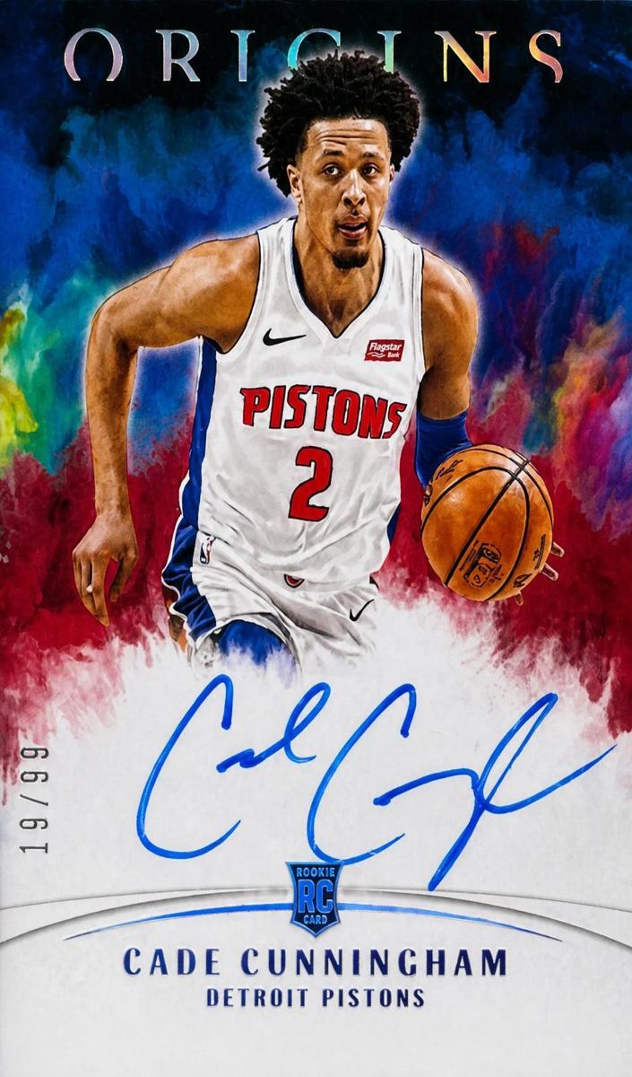 2021 Panini Origins Basketball Red Cade Cunningham #RA-CUN