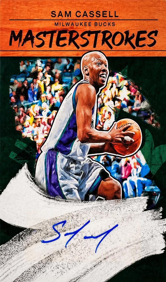 2022 Panini Court Kings Basketball Sam Cassell #MS-SCB