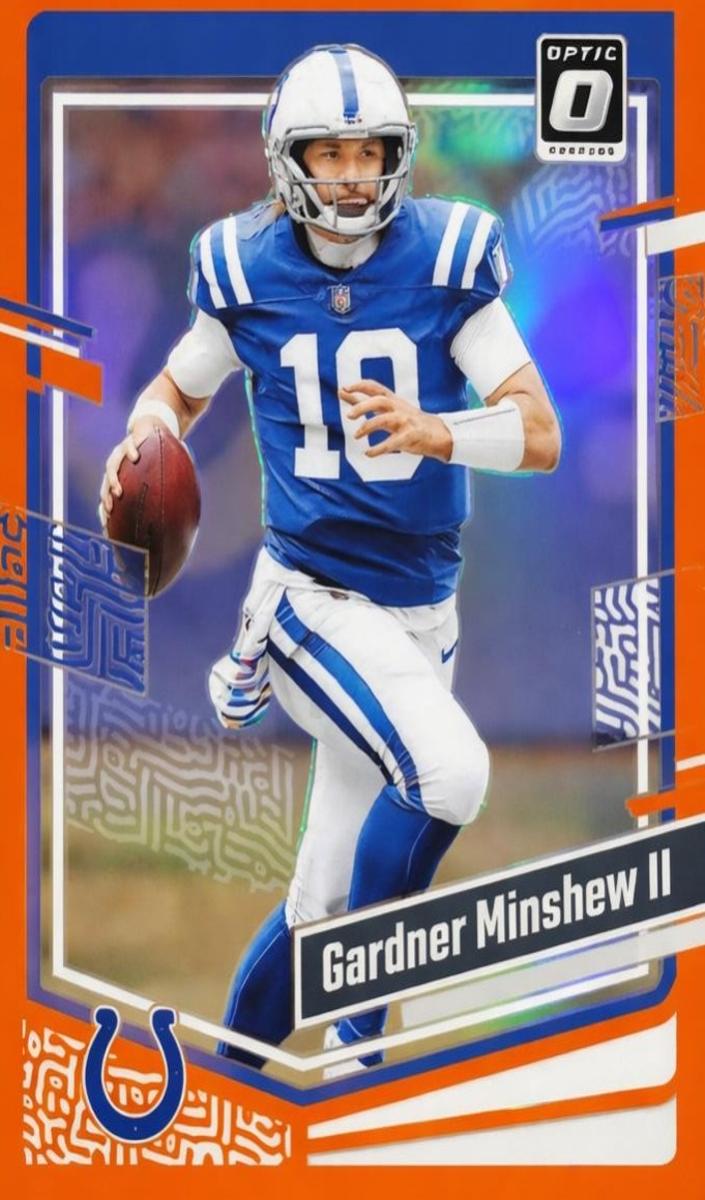 2023 Donruss Optic Football Orange Gardner Minshew II #77