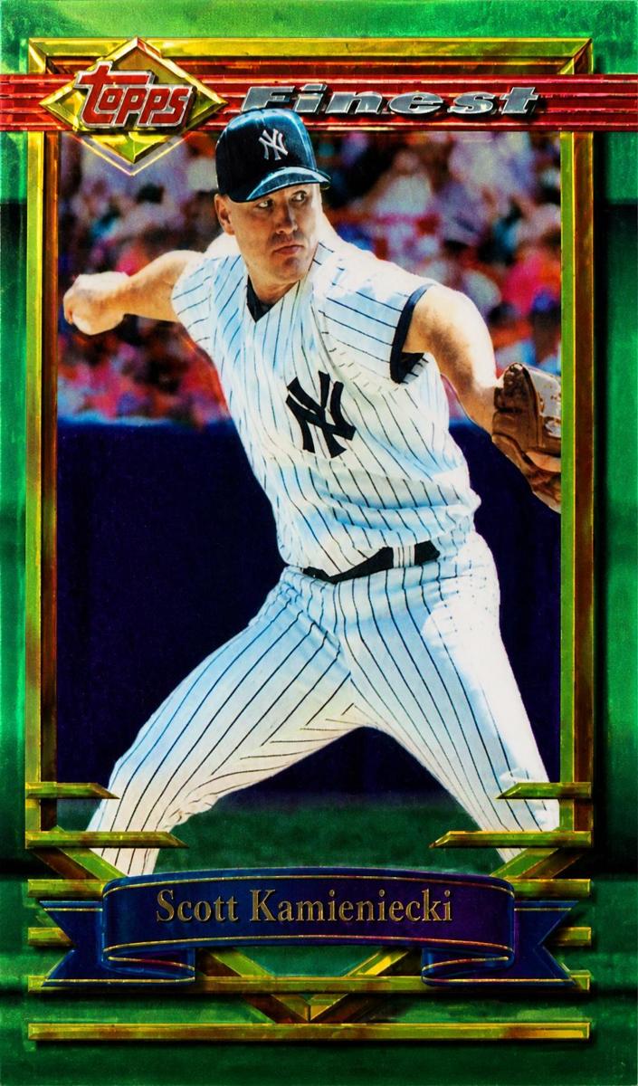 1994 Topps Finest Baseball Scott Kamieniecki #60