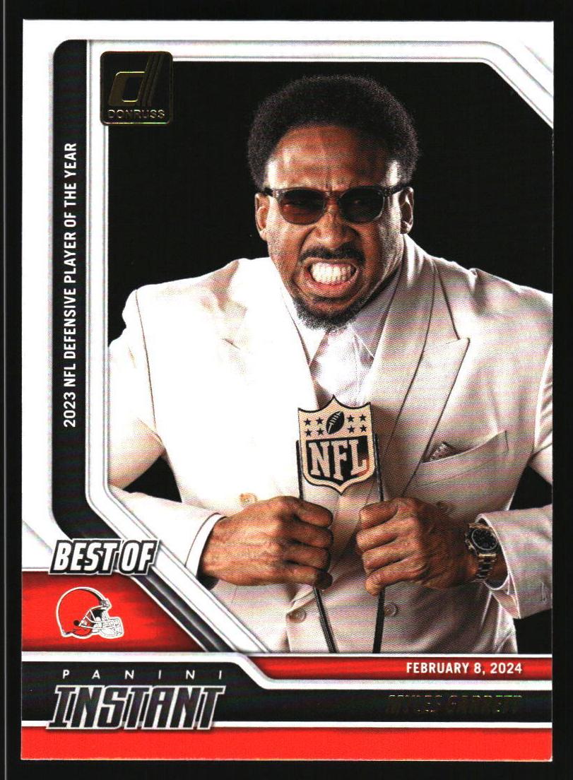 2024 Panini Donruss Football Myles Garrett #11 PSA 9