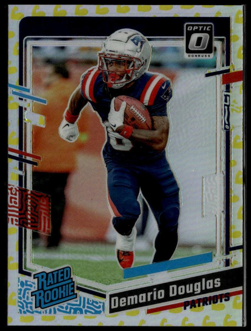 2023 Donruss Optic Football Flex Demario Douglas #300 PSA 9