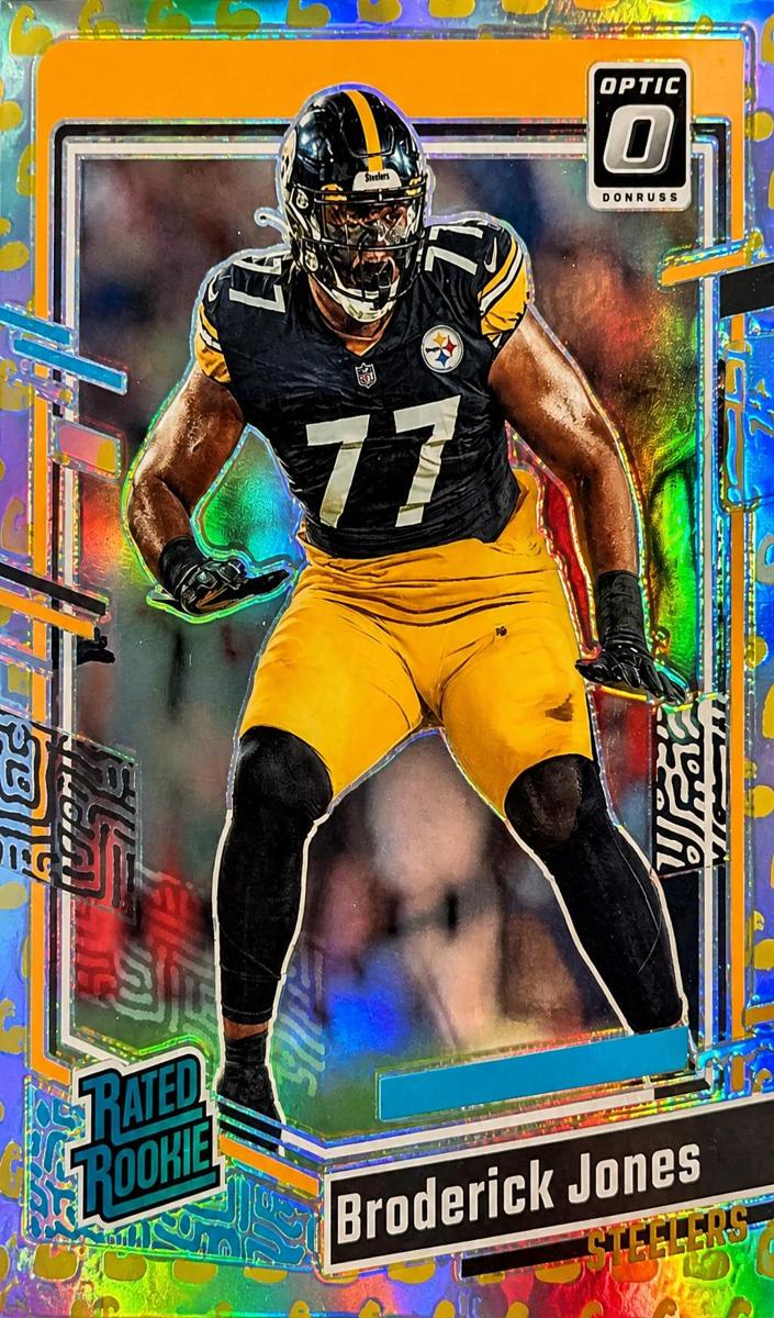 2023 Donruss Optic Football Flex Broderick Jones #285