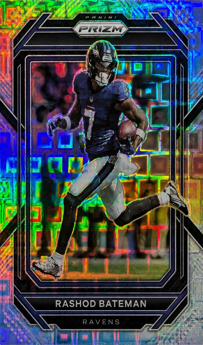 2022 Panini Prizm Football Pandora Rashod Bateman #21
