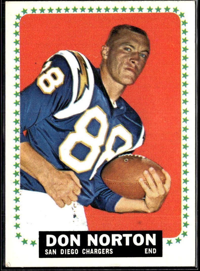 1964 Topps Football Don Norton #169 PSA 8