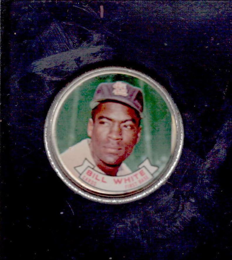 1964 Topps Coins Baseball Bill White #78 PSA 5.5
