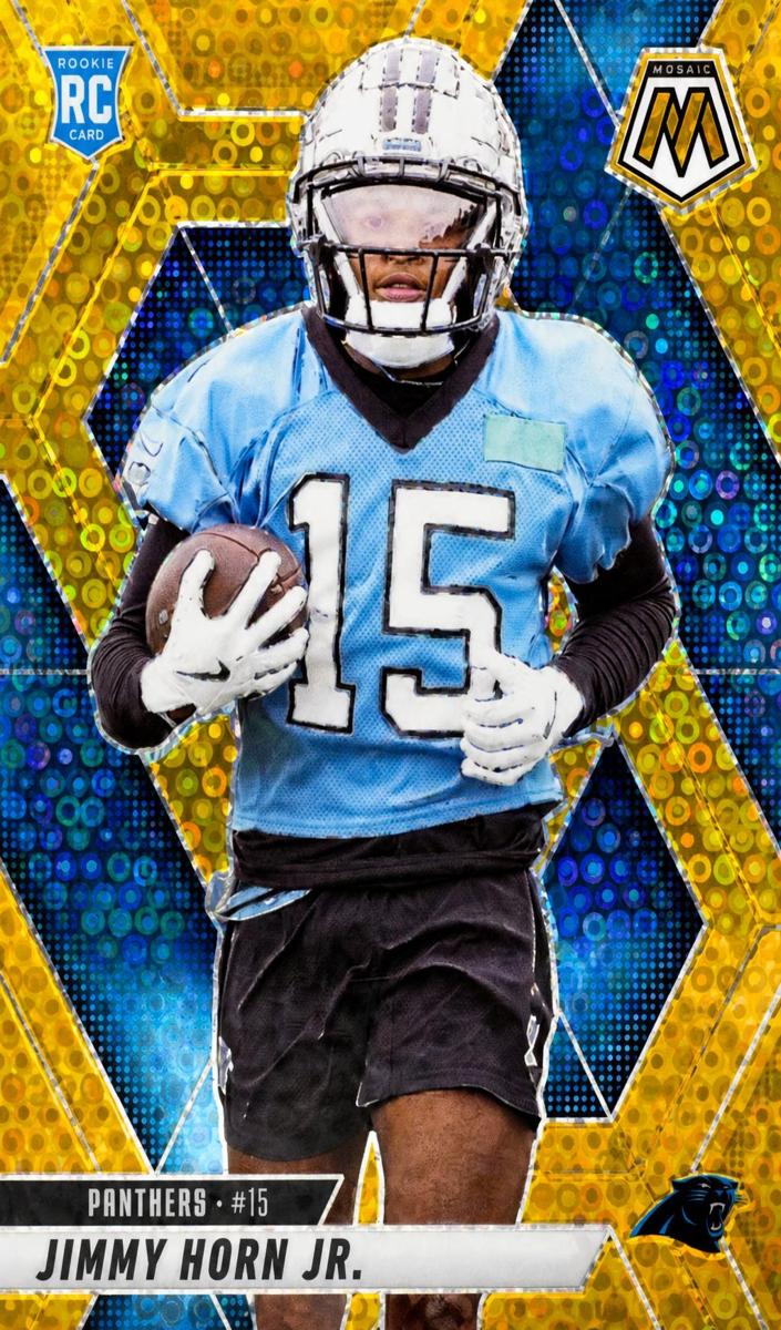 2025 Panini Mosaic Football Gold Jimmy Horn Jr. #339