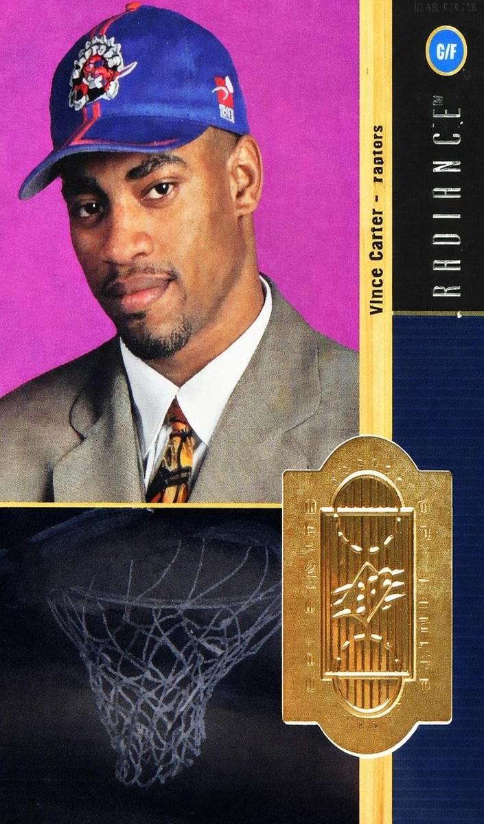 1998 SPx Finite Basketball Radiance Vince Carter #215