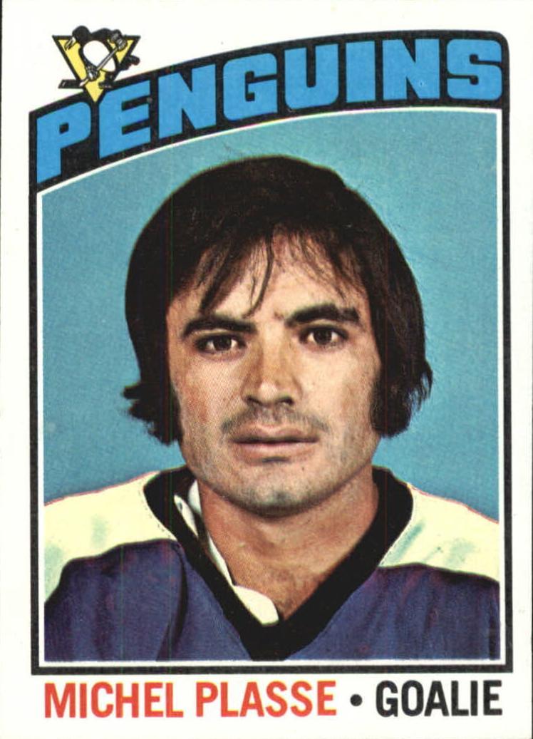 1976 Topps Hockey Michel Plasse #172 PSA 8