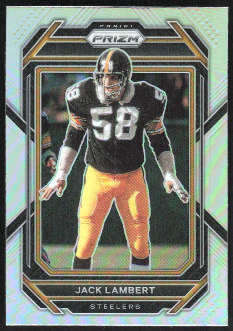 2022 Panini Prizm Football Silver Jack Lambert #253 PSA 8.5