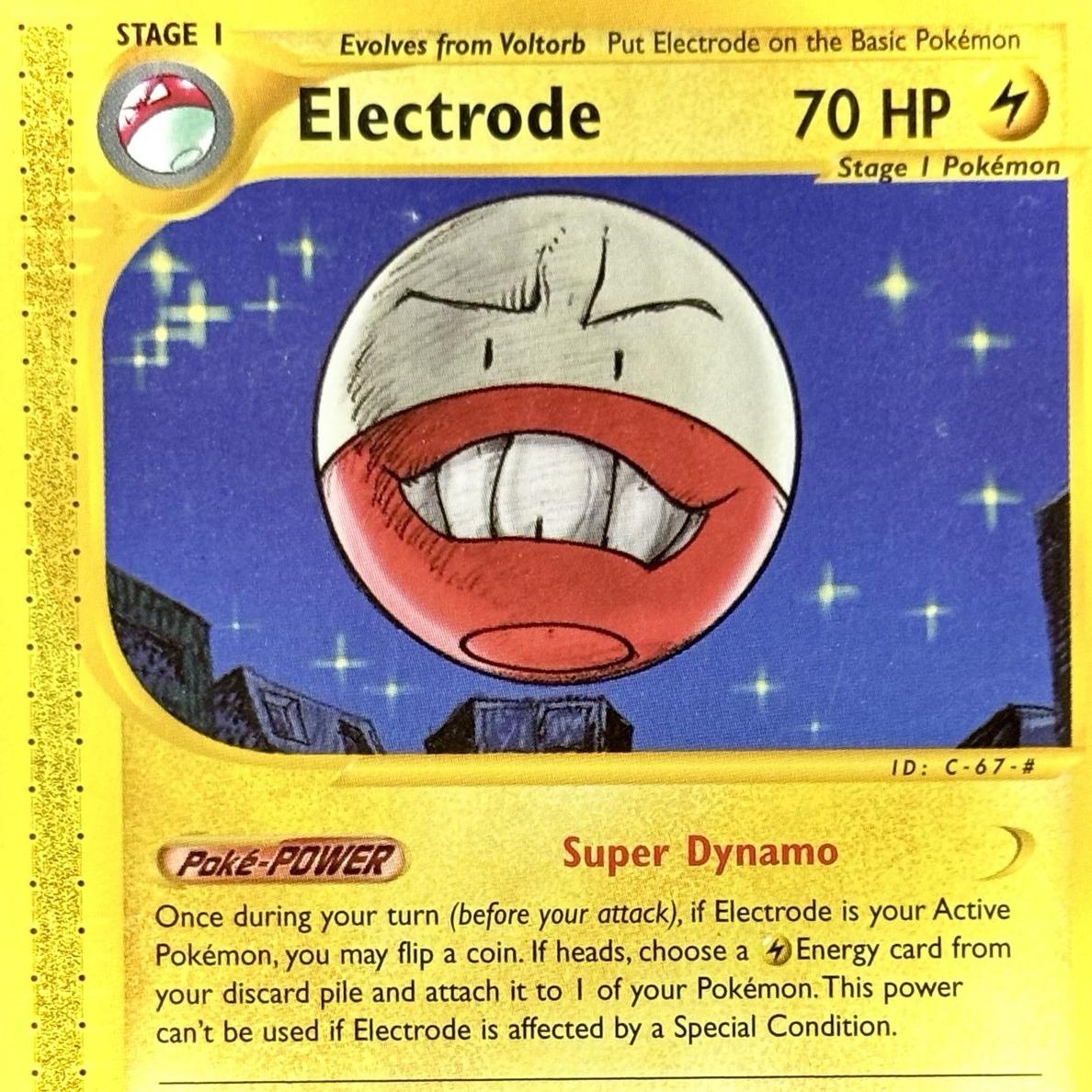 2003 Pokemon Aquapolis Electrode #8 PSA 10