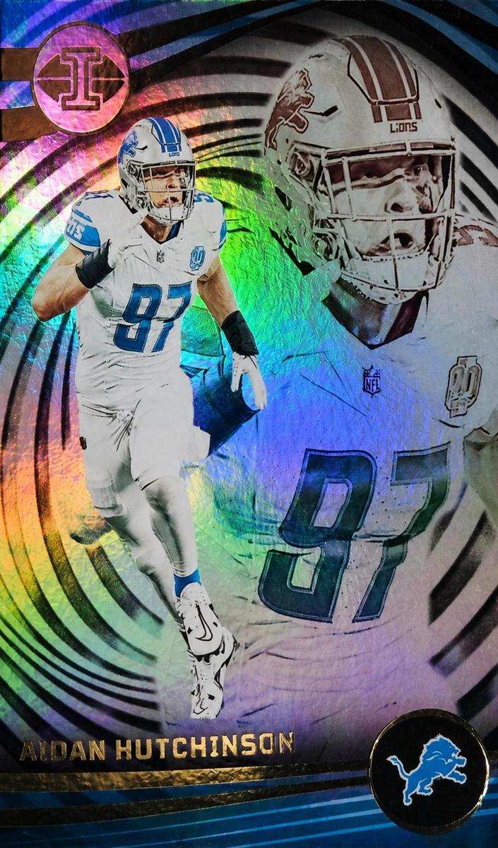 2023 Panini Illusions Football Trophy Collection Starlight Aidan Hutchinson #36