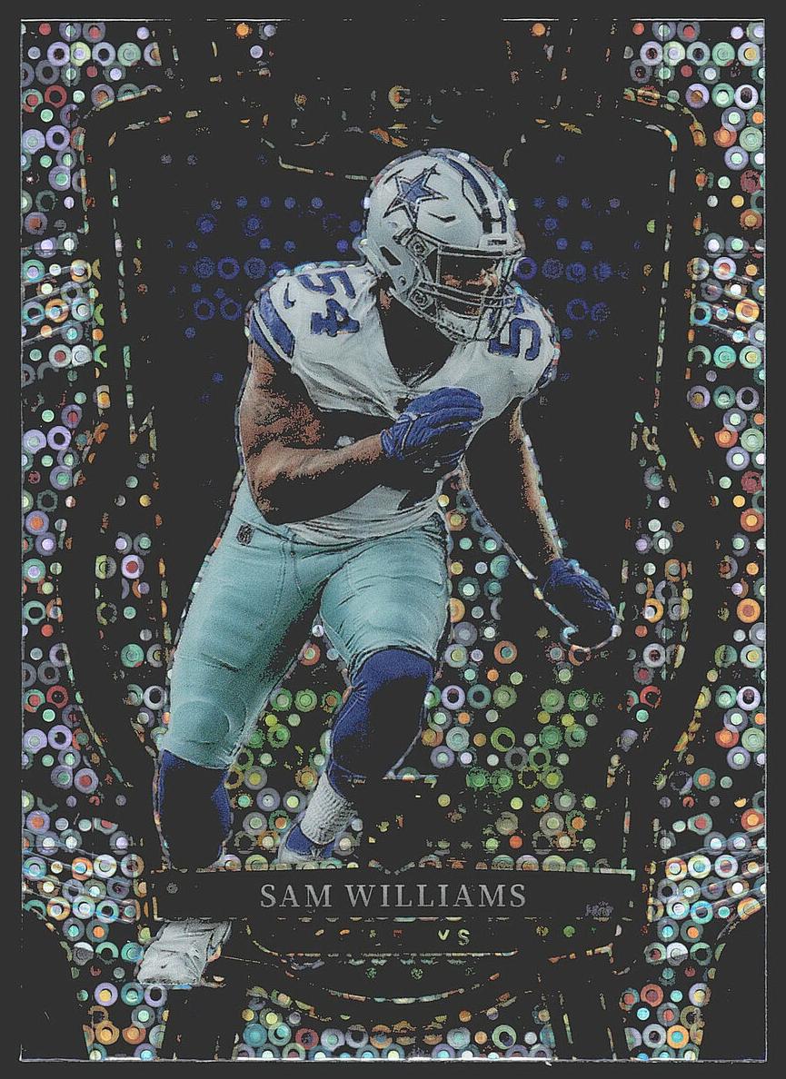 2022 Panini Select Football Disco Prizm Sam Williams #276