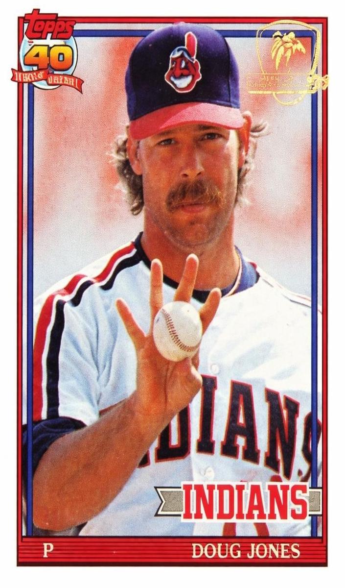 1991 Topps Baseball Doug Jones #745