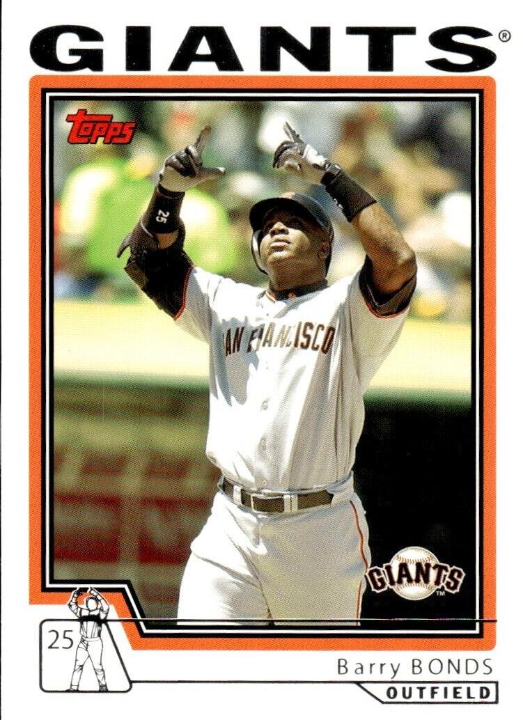 2004 Topps Traded & Rookies Baseball Barry Bonds #T221