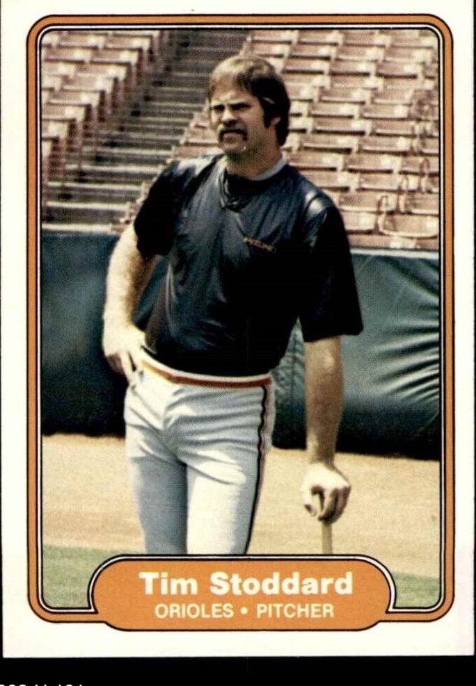 1982 Fleer Baseball Tim Stoddard #181