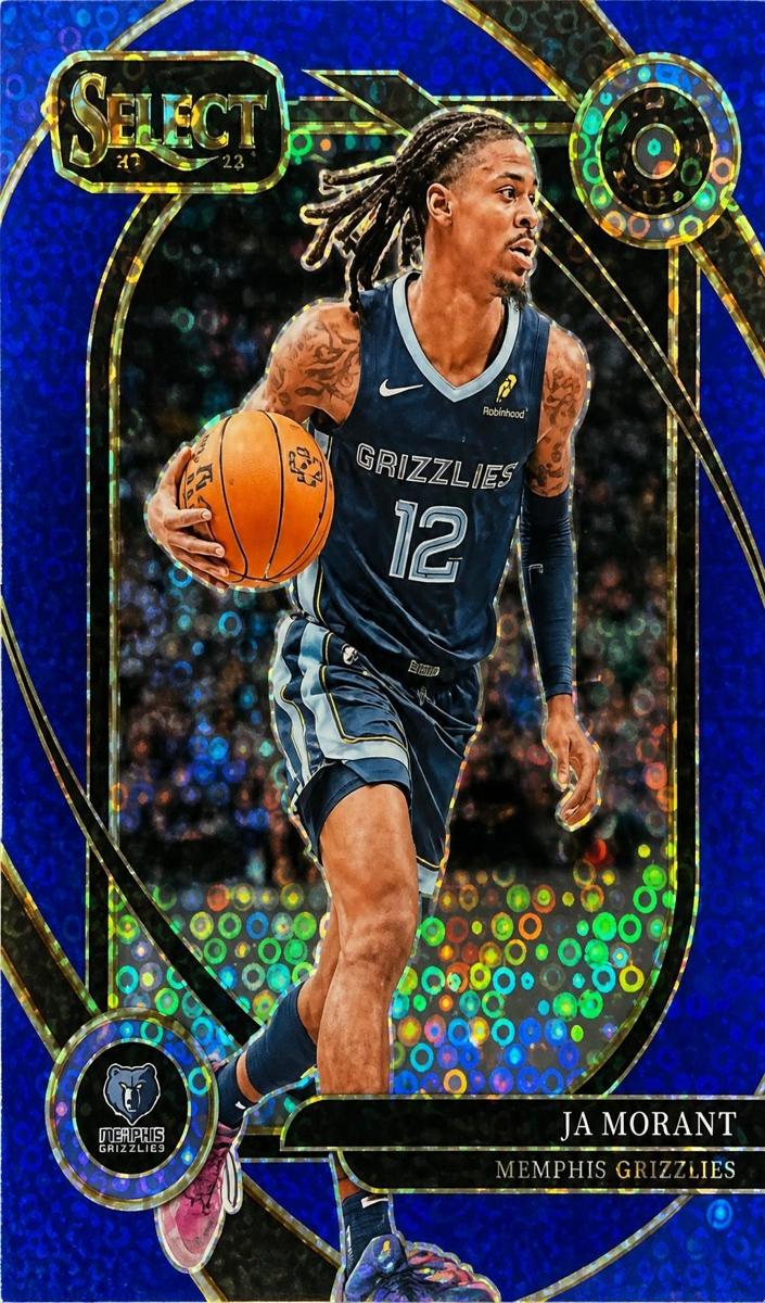 2024 Panini Select Basketball Blue Disco Ja Morant #257