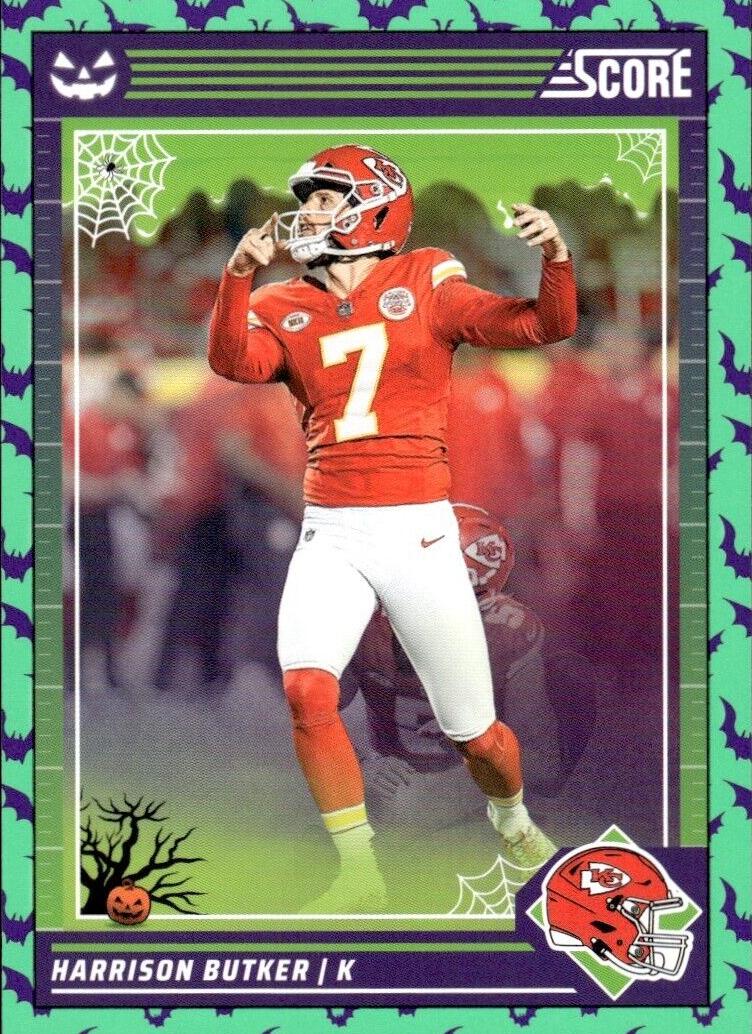 2024 Panini Score-a-Treat Football Bats Harrison Butker #140 PSA 10