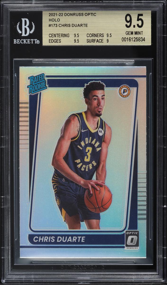 2021 Donruss Optic Basketball Holo Chris Duarte #173