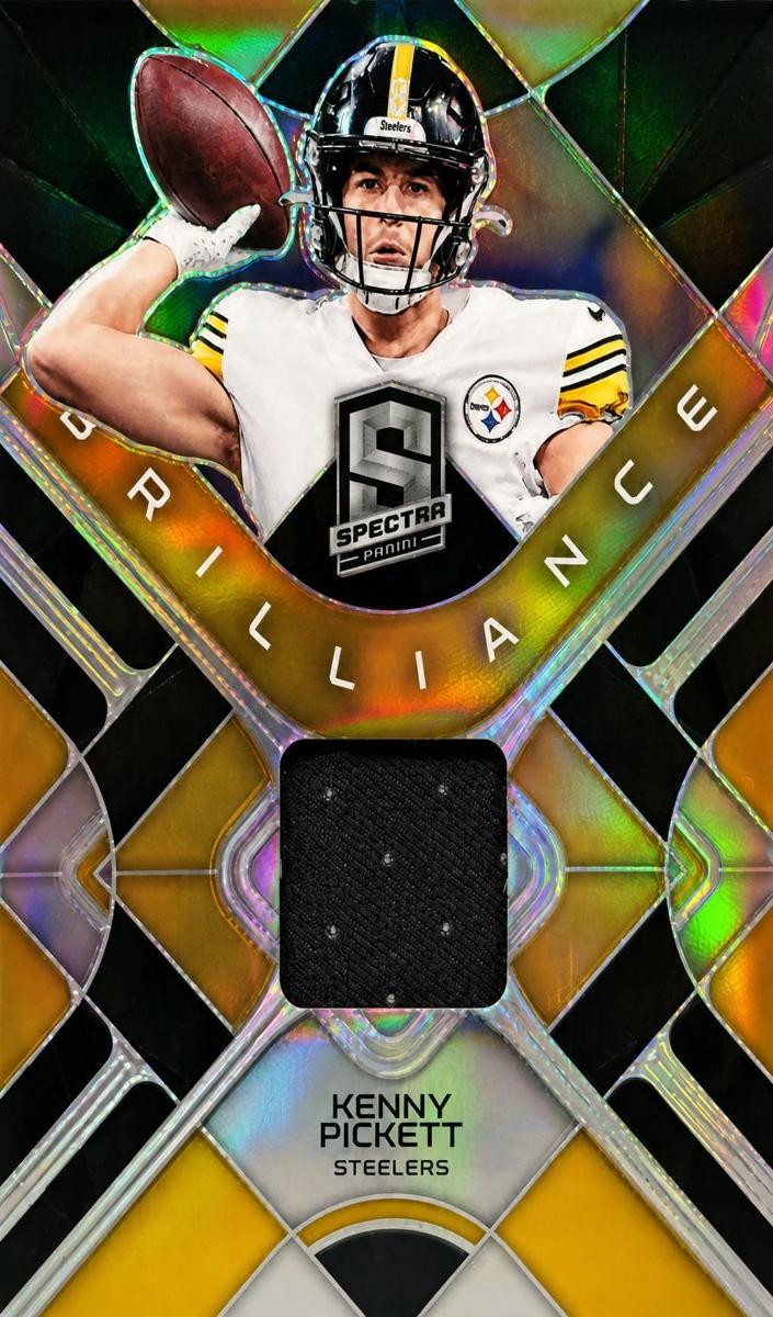2023 Panini Spectra Football Kenny Pickett #BRI-KPI PSA 8.5
