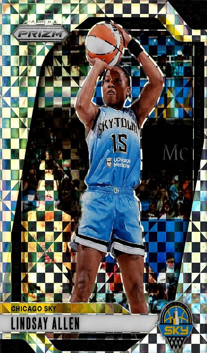 2024 Panini Prizm WNBA Basketball Checkerboard Lindsay Allen #107