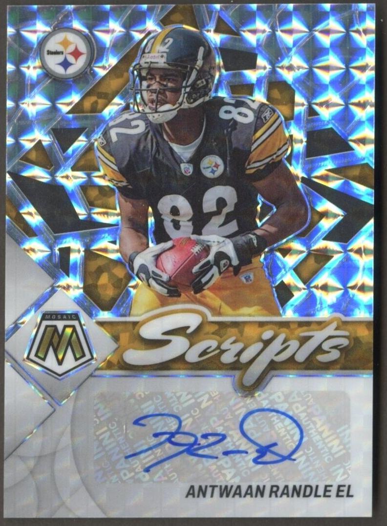 2022 Panini Mosaic Football Antwaan Randle El #S-ARE