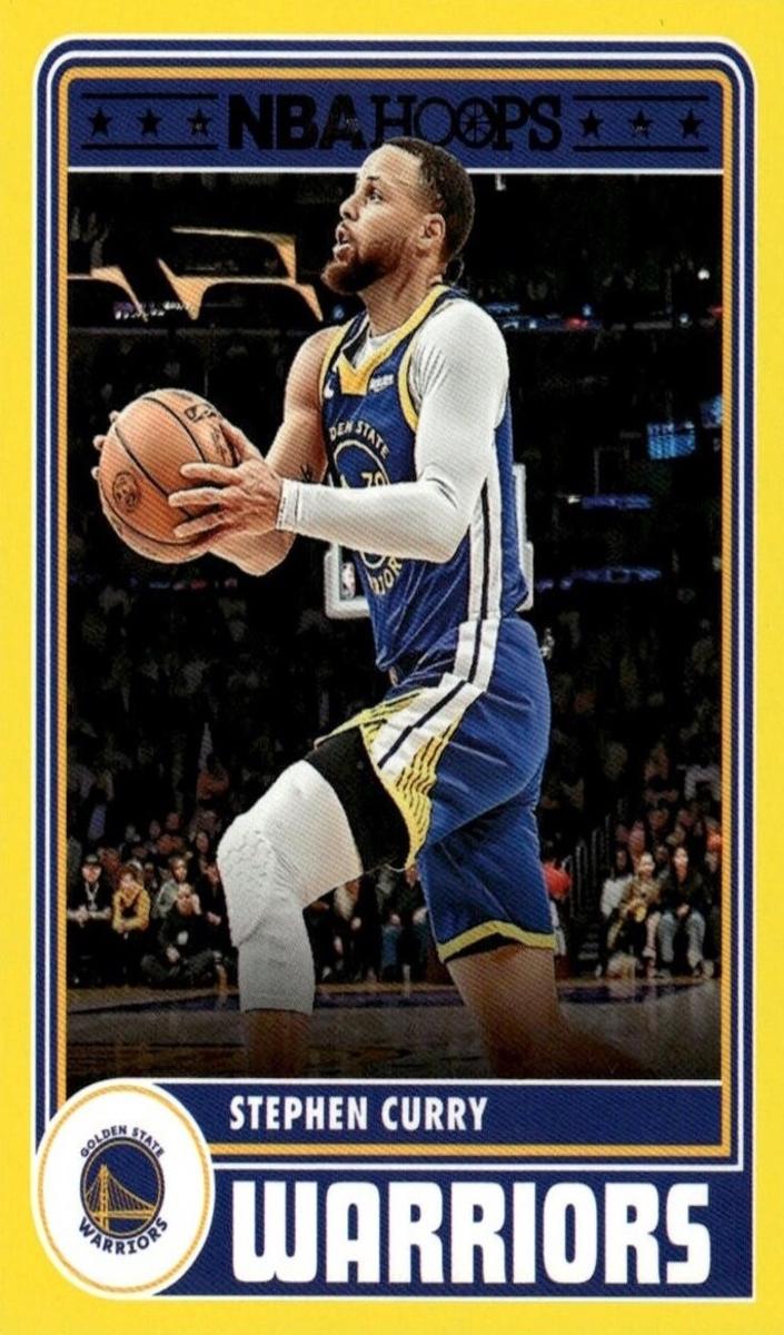2023 Panini Hoops Basketball Yellow Stephen Curry #292