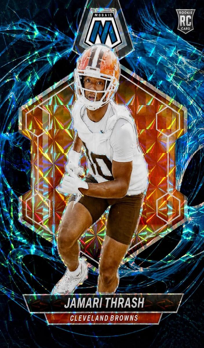 2024 Panini Mosaic Football Genesis Jamari Thrash #394