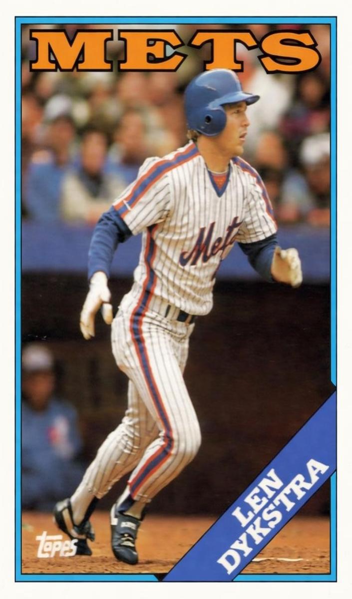 1988 Topps Baseball Lenny Dykstra #655