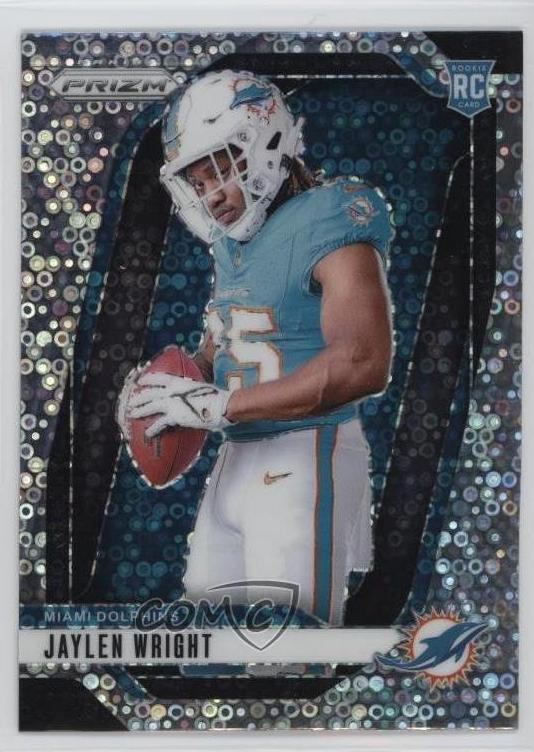 2024 Panini Prizm Football No Huddle Jaylen Wright #18 PSA 9