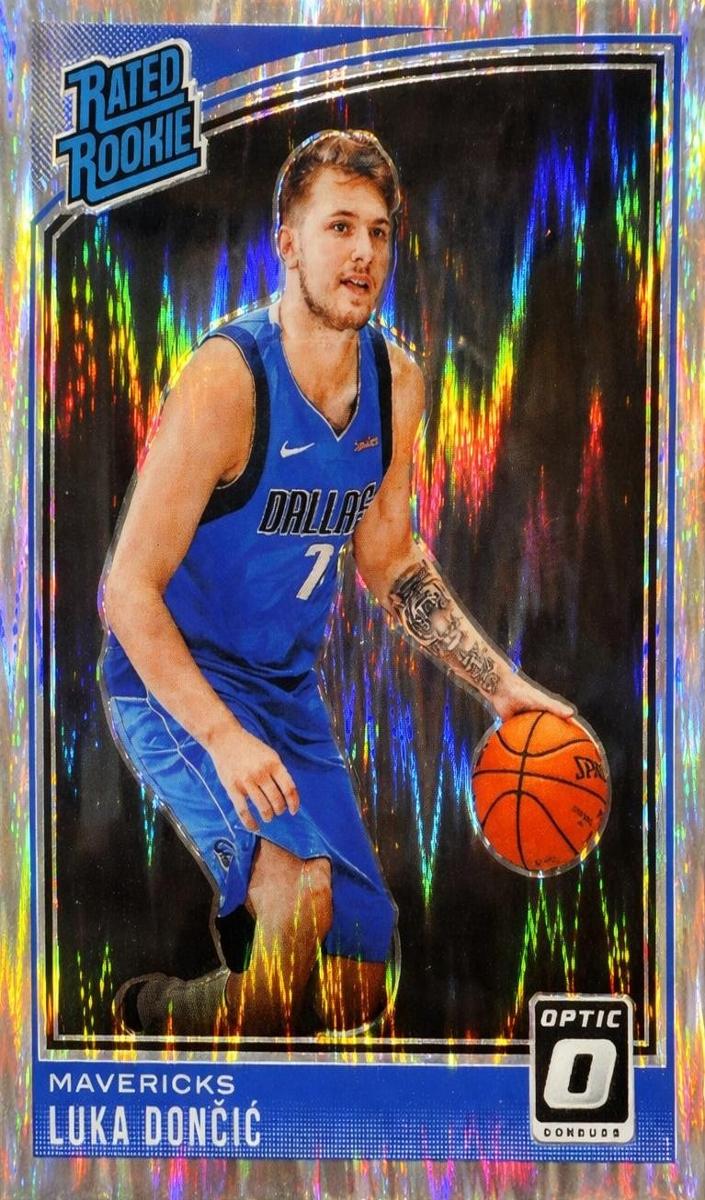 2018 Donruss Optic Basketball Shock Luka Doncic #177