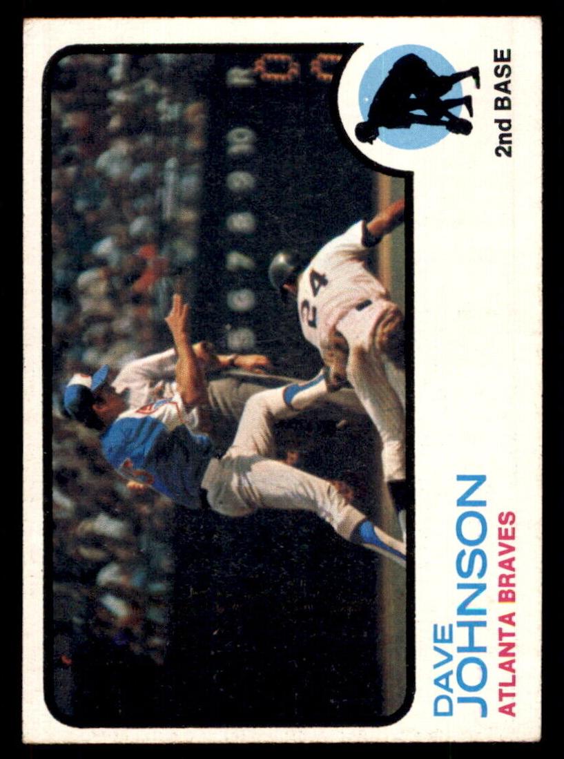 1973 Topps Baseball Dave Johnson #550