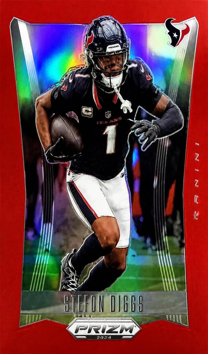 2024 Panini Prizm Deca Football Red Stefon Diggs #124