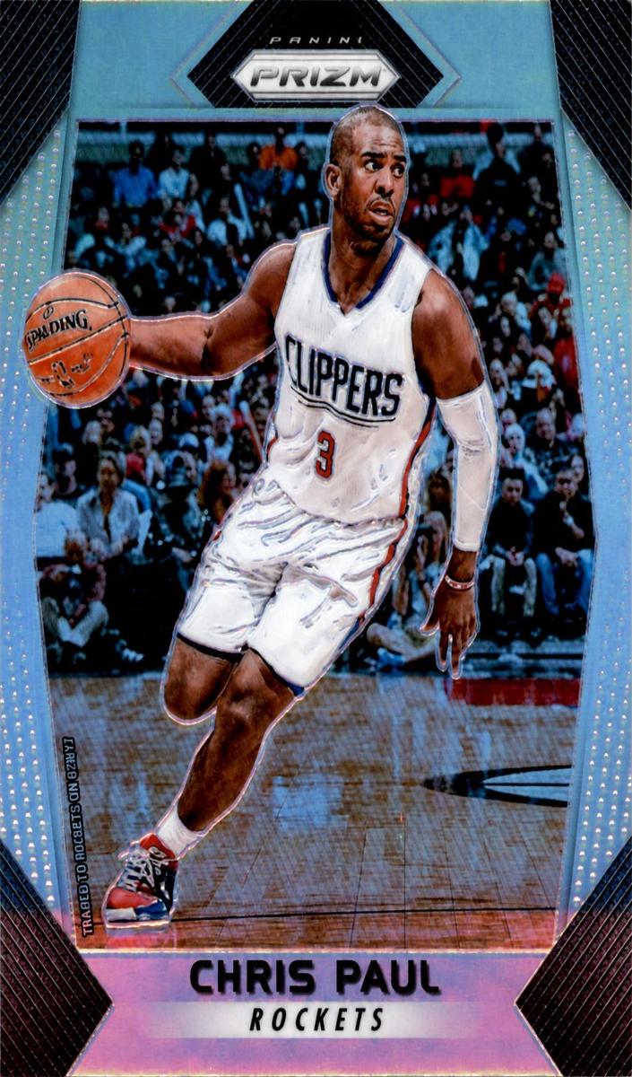 2017 Panini Prizm Basketball Silver Chris Paul #252 PSA 9