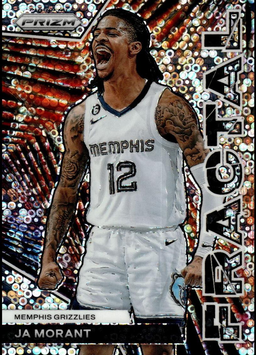2023 Panini Prizm Basketball Fast Break Ja Morant #5