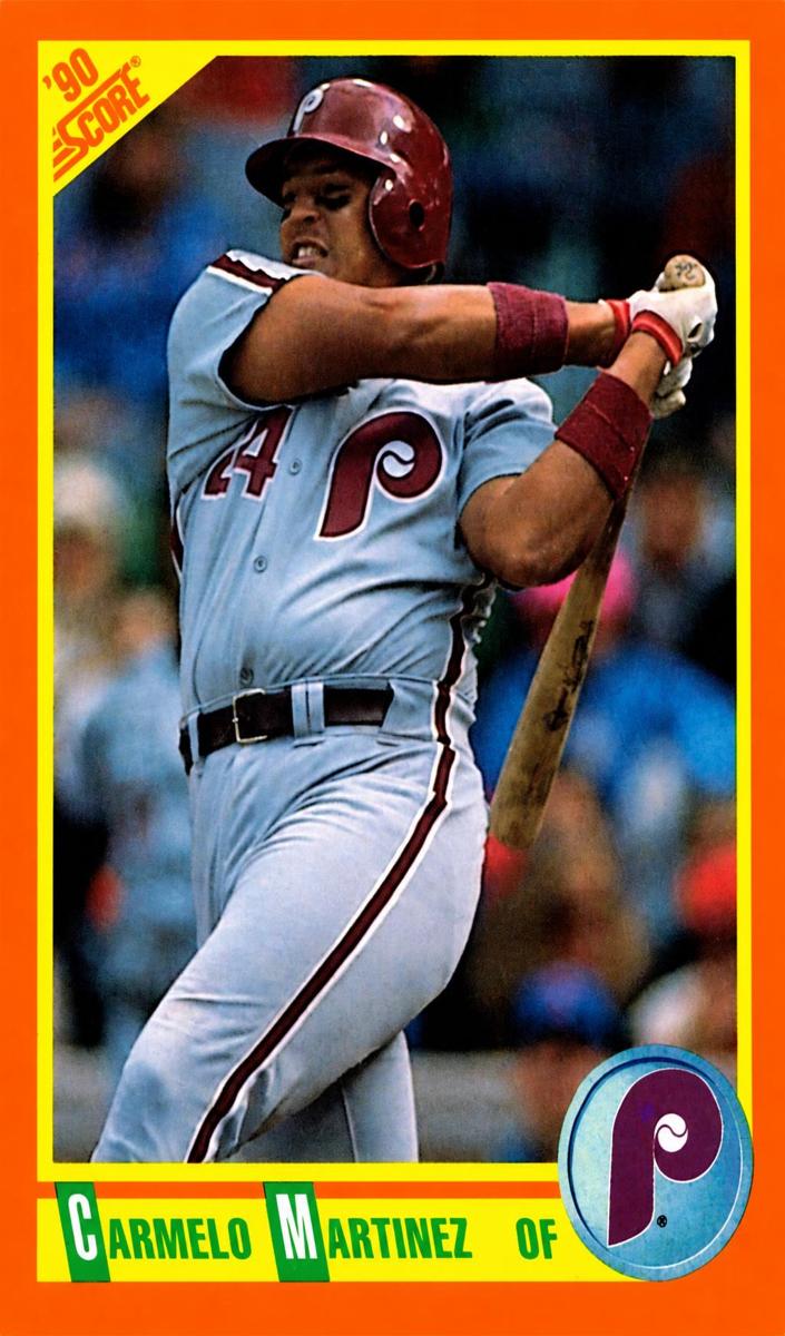1990 Score Rookie Traded Baseball Carmelo Martinez #10T