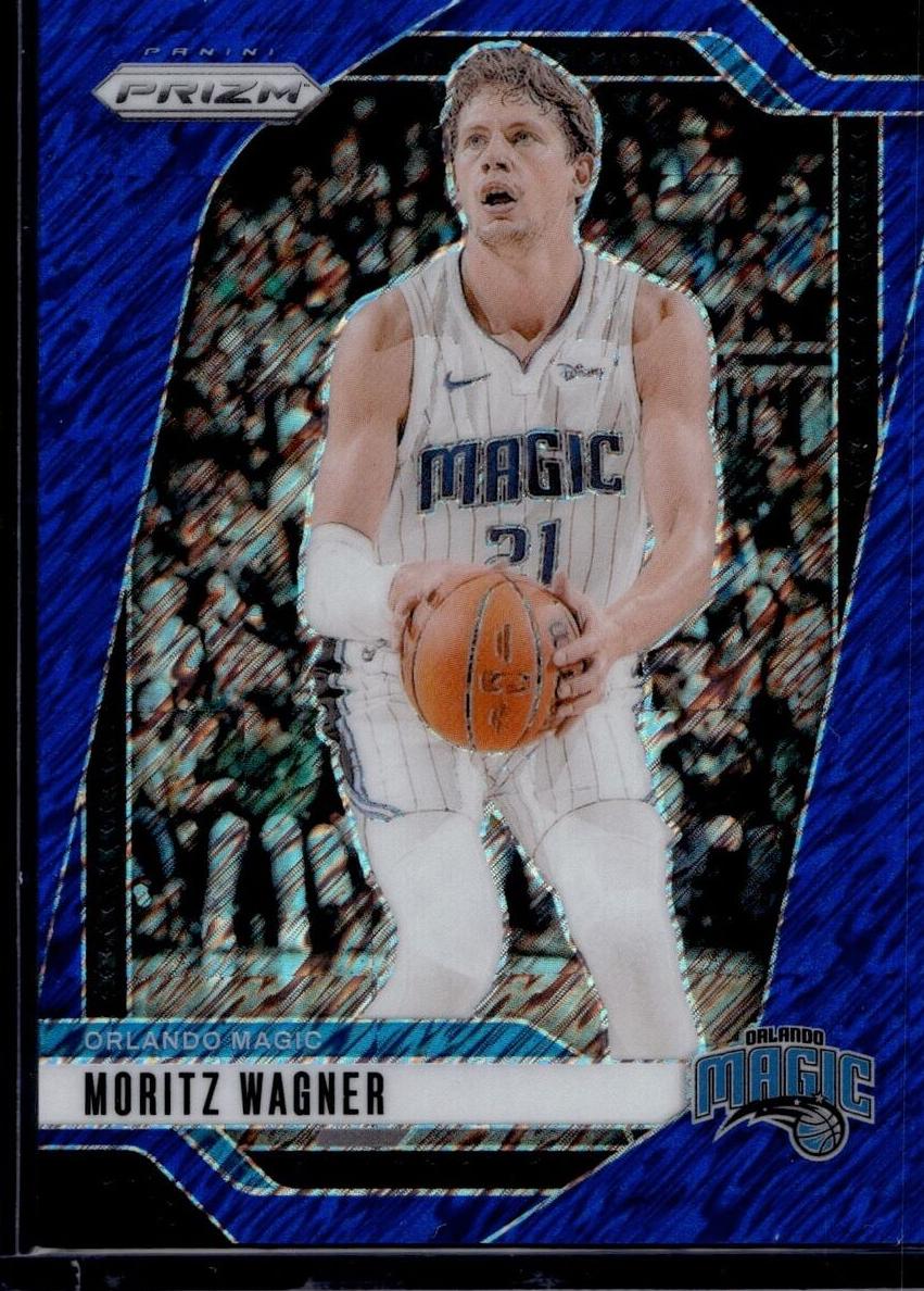 2024 Panini Prizm Basketball Blue Shimmer FOTL Moritz Wagner #116