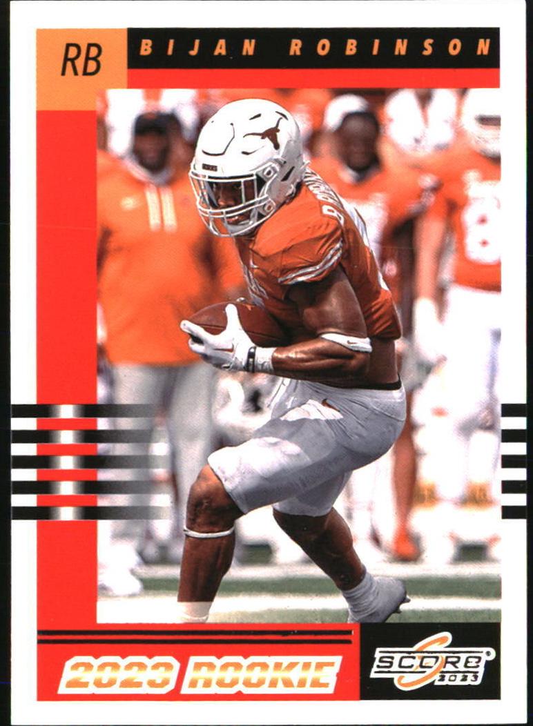 2023 Panini Score Football Bijan Robinson #5 PSA 9