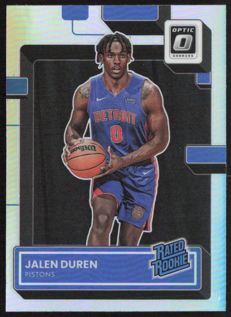 2022 Donruss Optic Basketball Jalen Duren #227