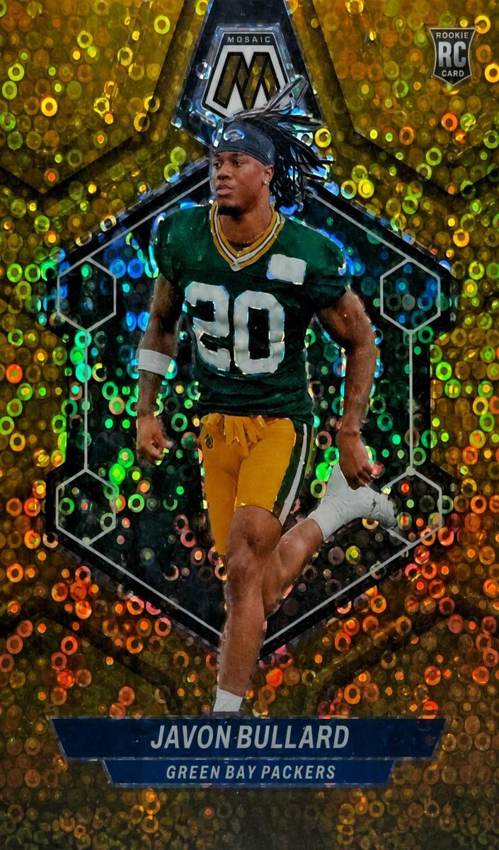 2024 Panini Mosaic Football No Huddle Gold Javon Bullard #355