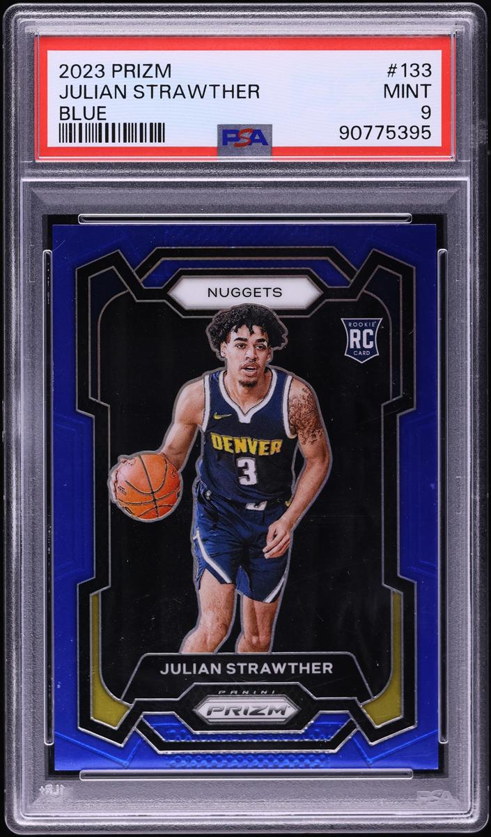 2023 Panini Prizm Basketball Blue Julian Strawther #133