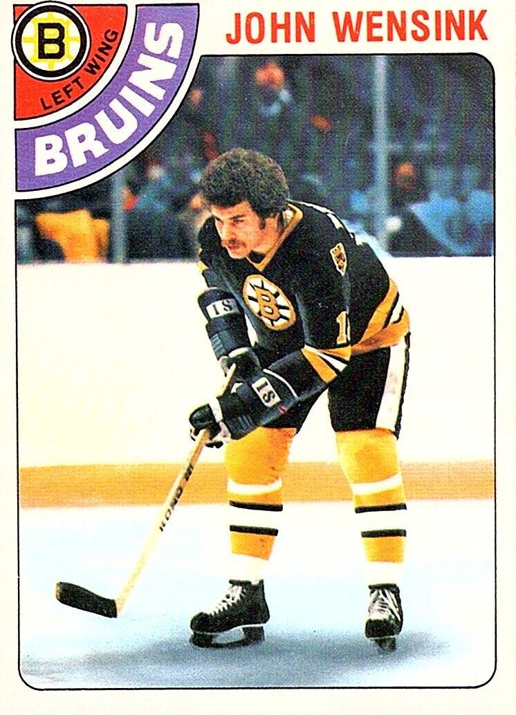1978 O-Pee-Chee Hockey John Wensink #133