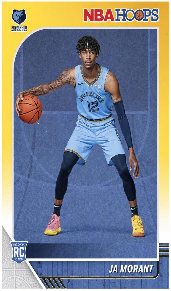 2019 Panini Hoops Basketball Yellow Ja Morant #259 PSA 10
